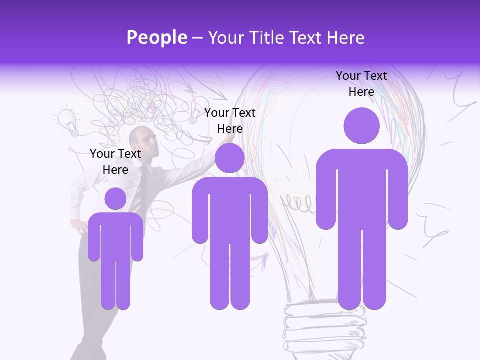 Pencil Paint Invention PowerPoint Template