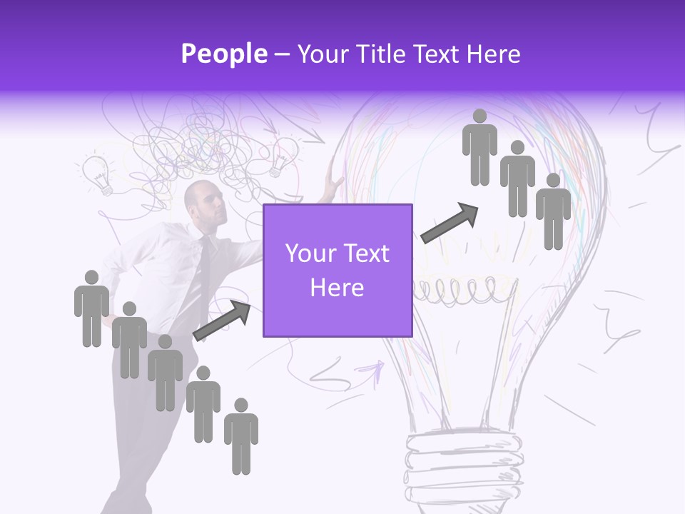 Pencil Paint Invention PowerPoint Template