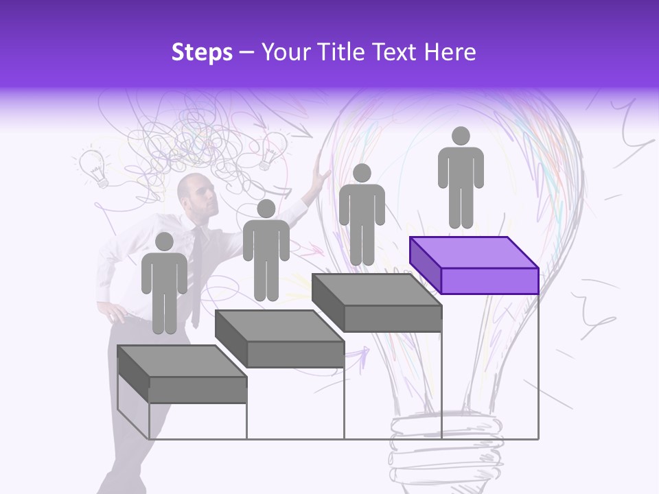 Pencil Paint Invention PowerPoint Template