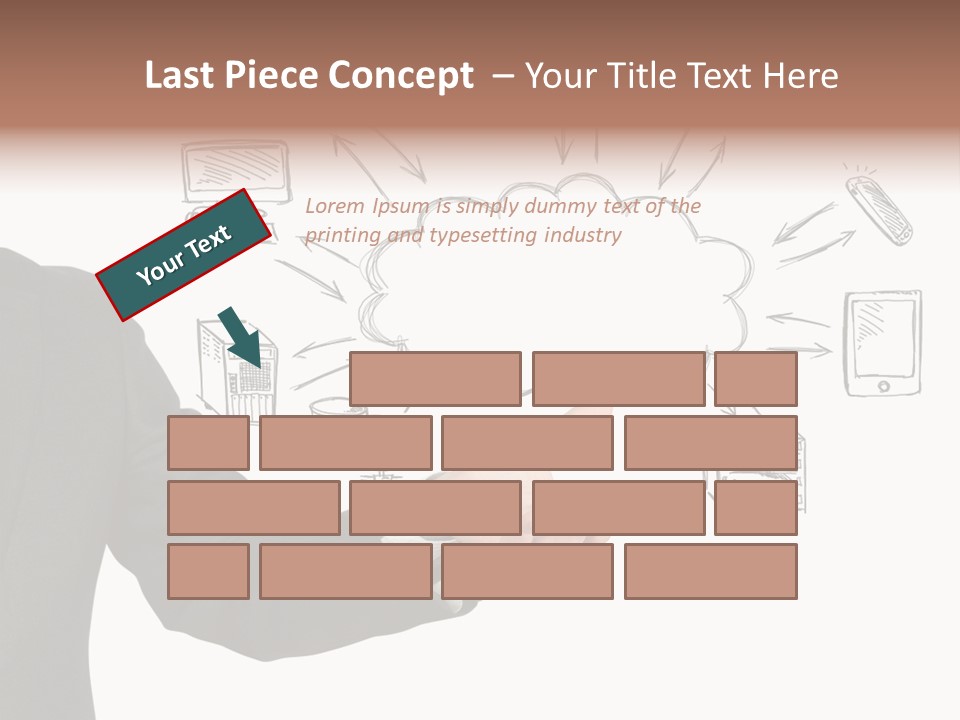 Computing Icon Backup PowerPoint Template