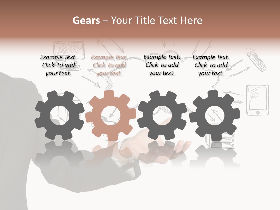Computing Icon Backup PowerPoint Template