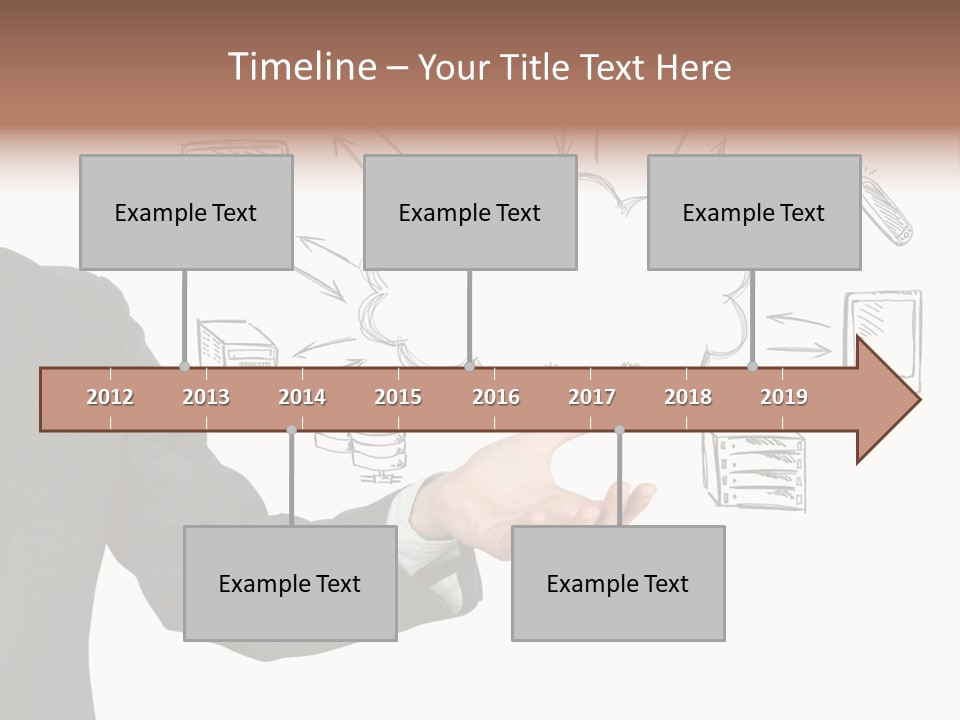 Computing Icon Backup PowerPoint Template