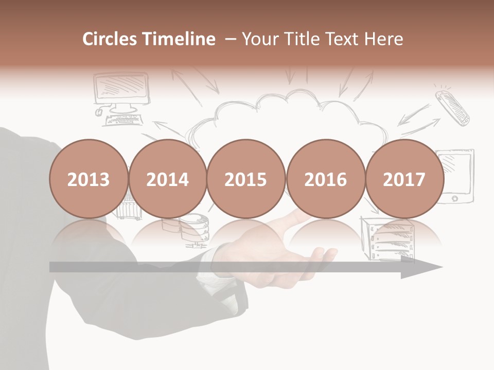 Computing Icon Backup PowerPoint Template