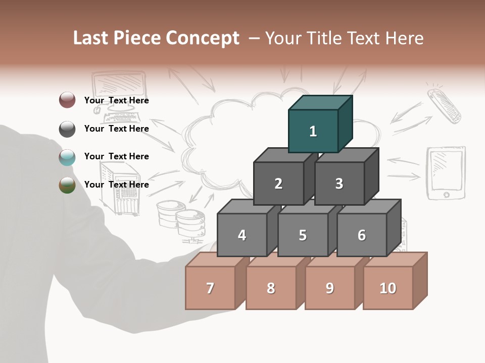Computing Icon Backup PowerPoint Template