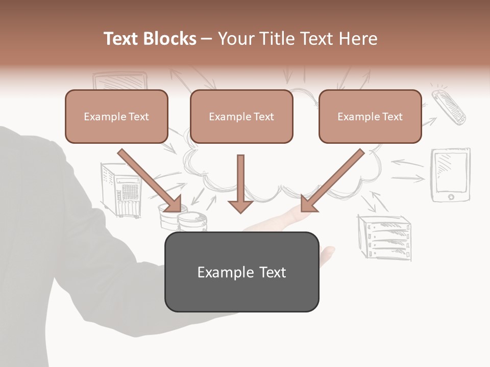Computing Icon Backup PowerPoint Template