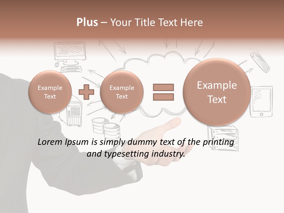 Computing Icon Backup PowerPoint Template
