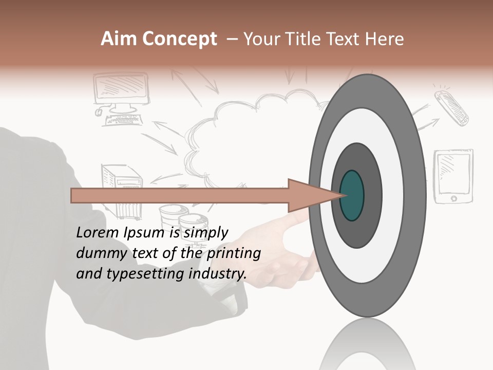 Computing Icon Backup PowerPoint Template