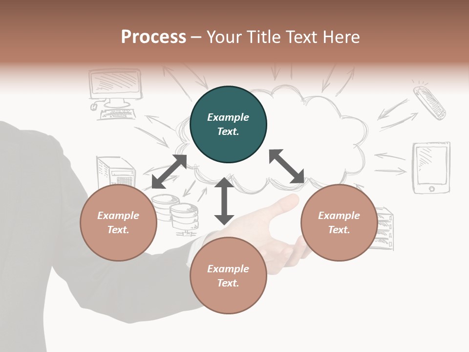 Computing Icon Backup PowerPoint Template