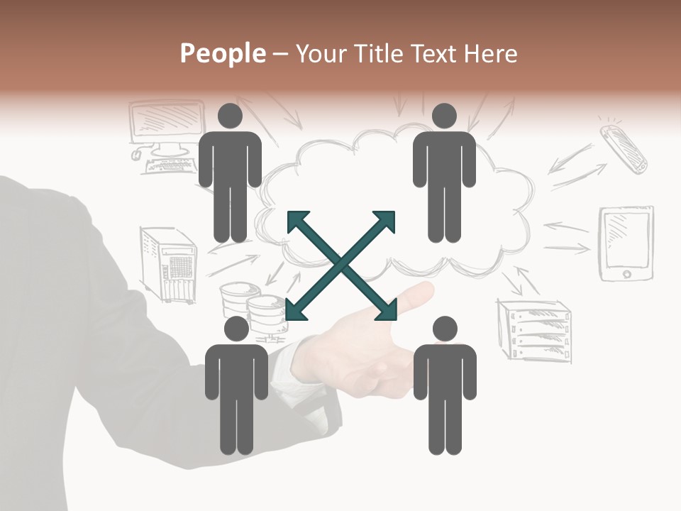 Computing Icon Backup PowerPoint Template