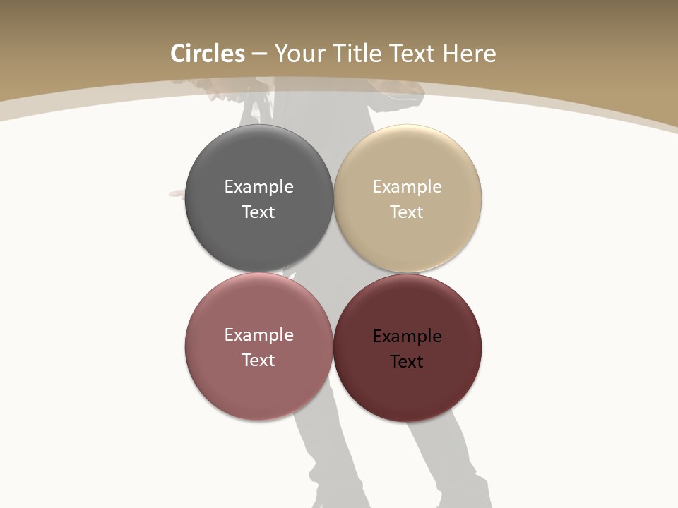 Outdoor Businessman Dangerous PowerPoint Template