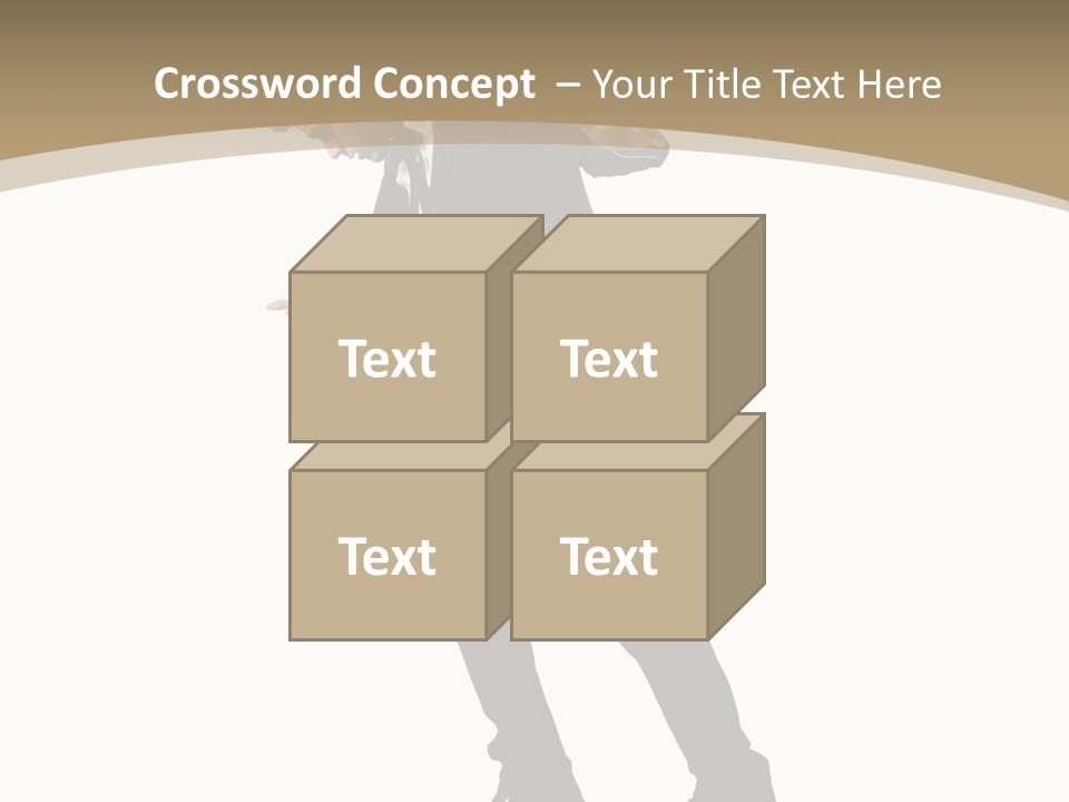 Outdoor Businessman Dangerous PowerPoint Template