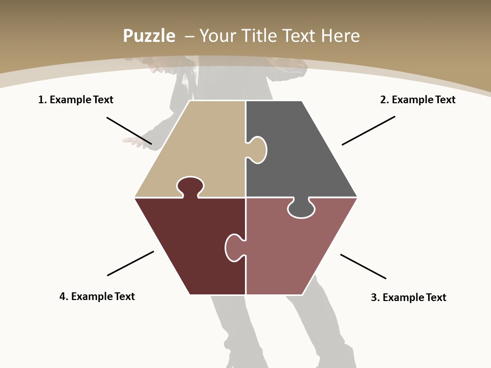 Outdoor Businessman Dangerous PowerPoint Template