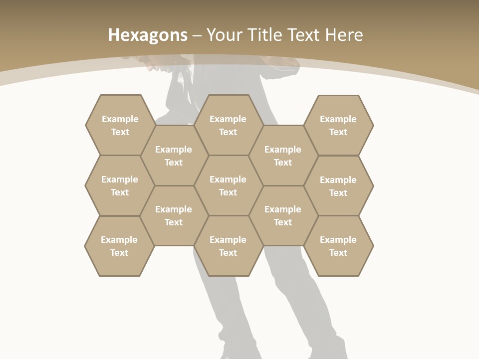 Outdoor Businessman Dangerous PowerPoint Template