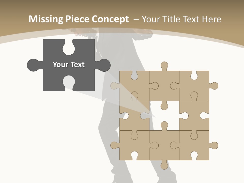 Outdoor Businessman Dangerous PowerPoint Template