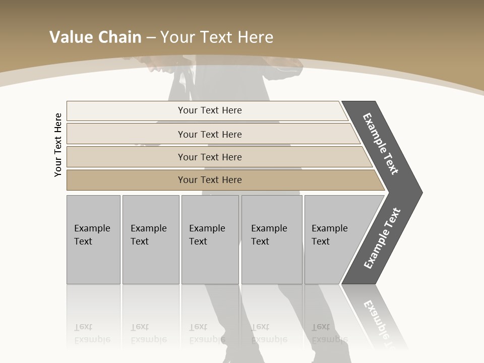 Outdoor Businessman Dangerous PowerPoint Template