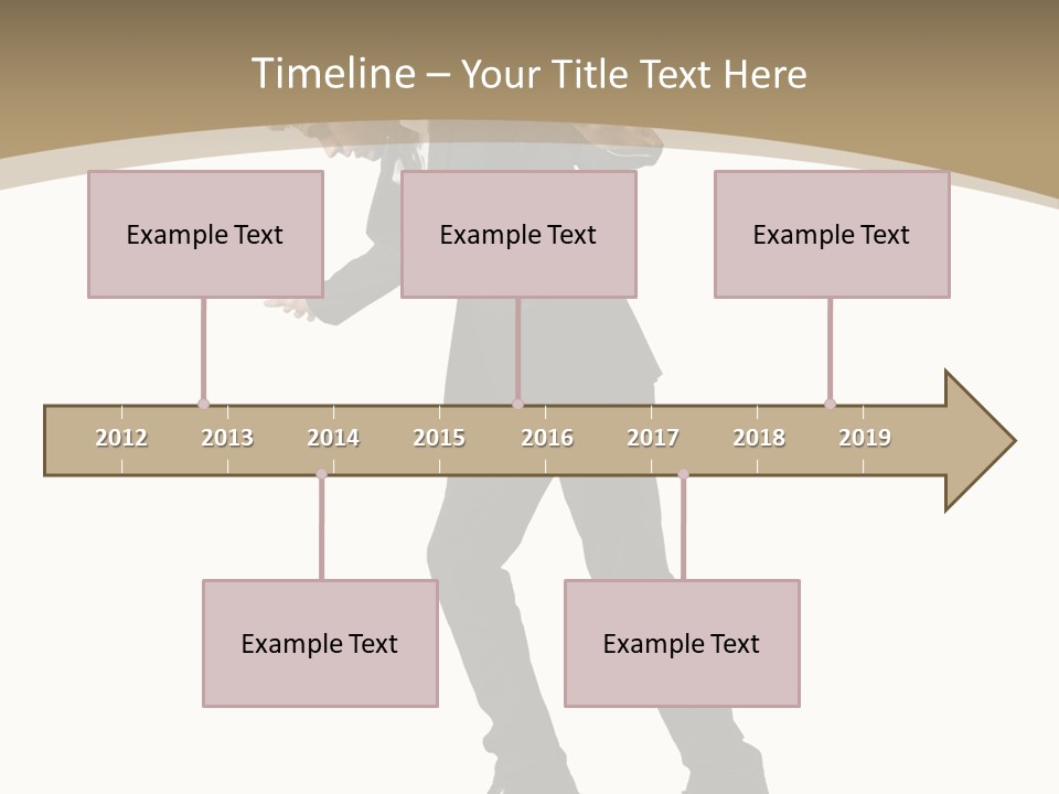 Outdoor Businessman Dangerous PowerPoint Template