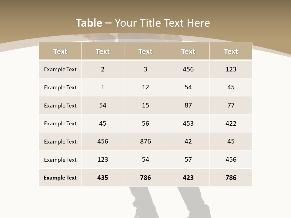 Outdoor Businessman Dangerous PowerPoint Template