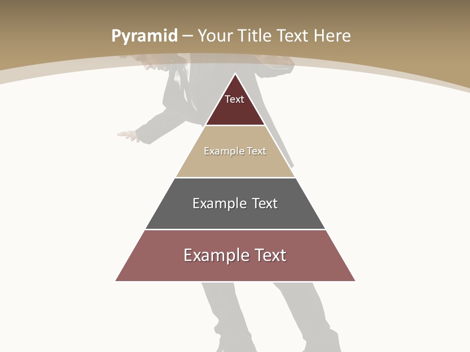 Outdoor Businessman Dangerous PowerPoint Template