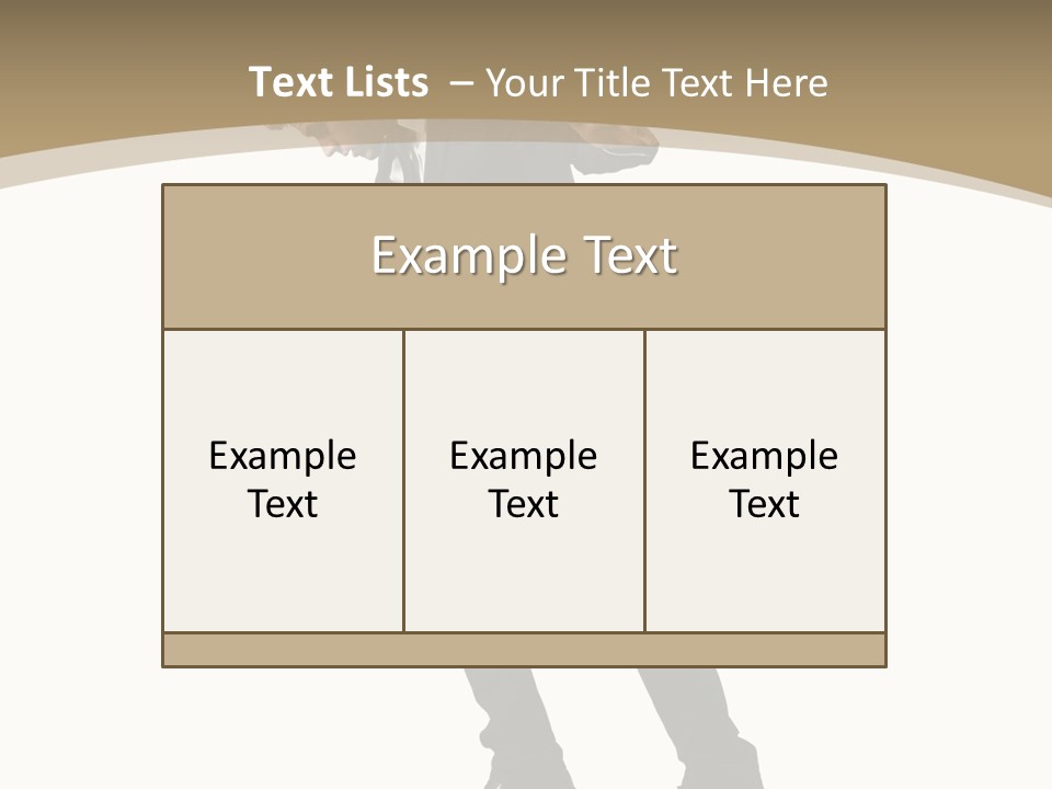 Outdoor Businessman Dangerous PowerPoint Template