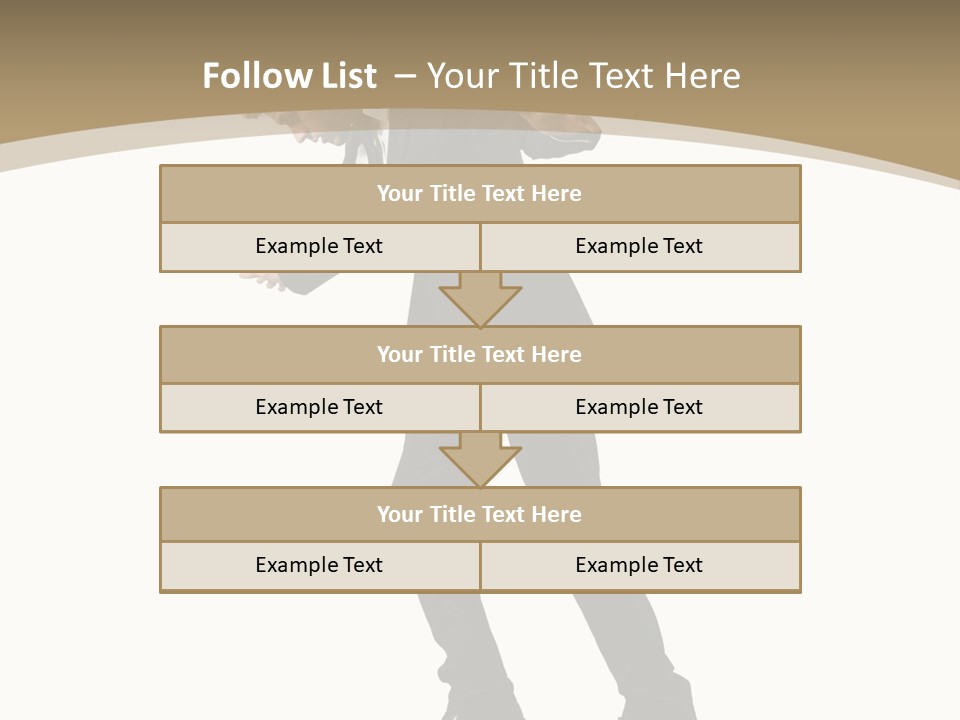 Outdoor Businessman Dangerous PowerPoint Template