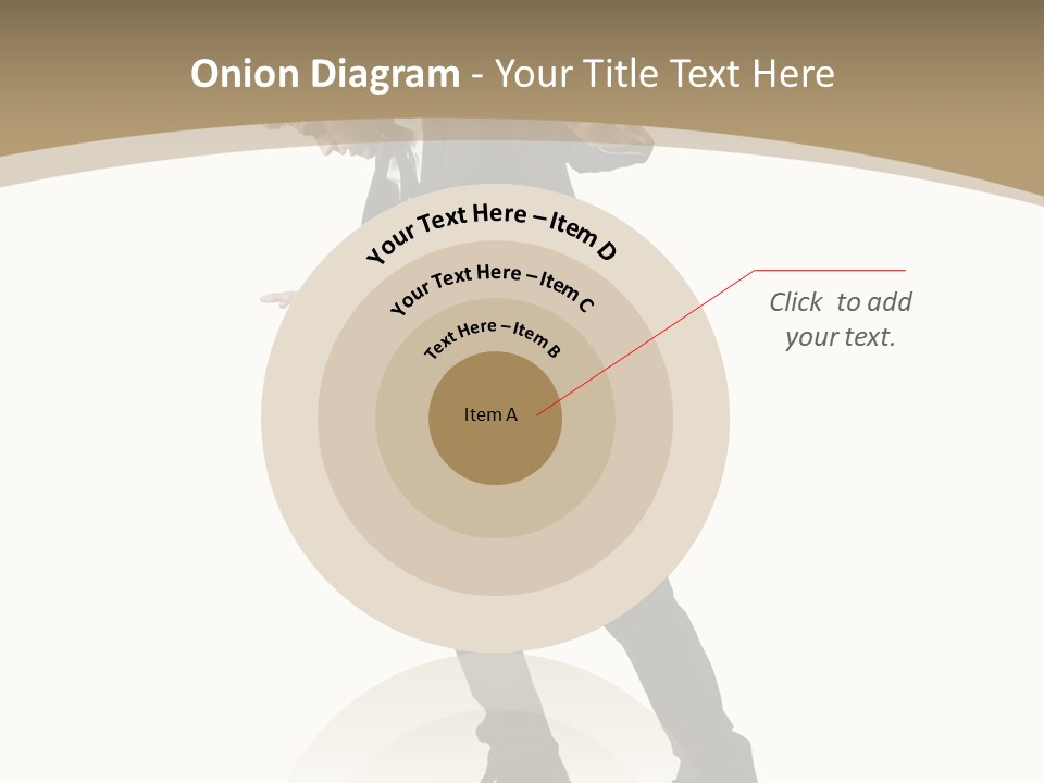 Outdoor Businessman Dangerous PowerPoint Template
