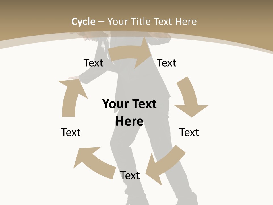 Outdoor Businessman Dangerous PowerPoint Template