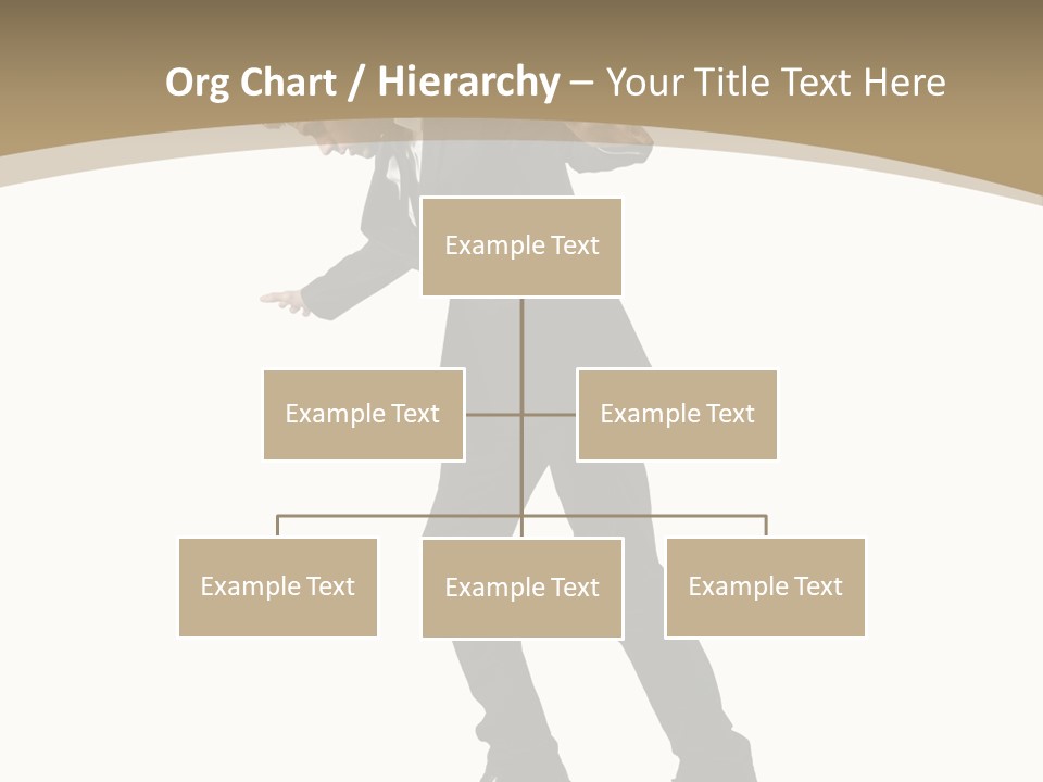 Outdoor Businessman Dangerous PowerPoint Template