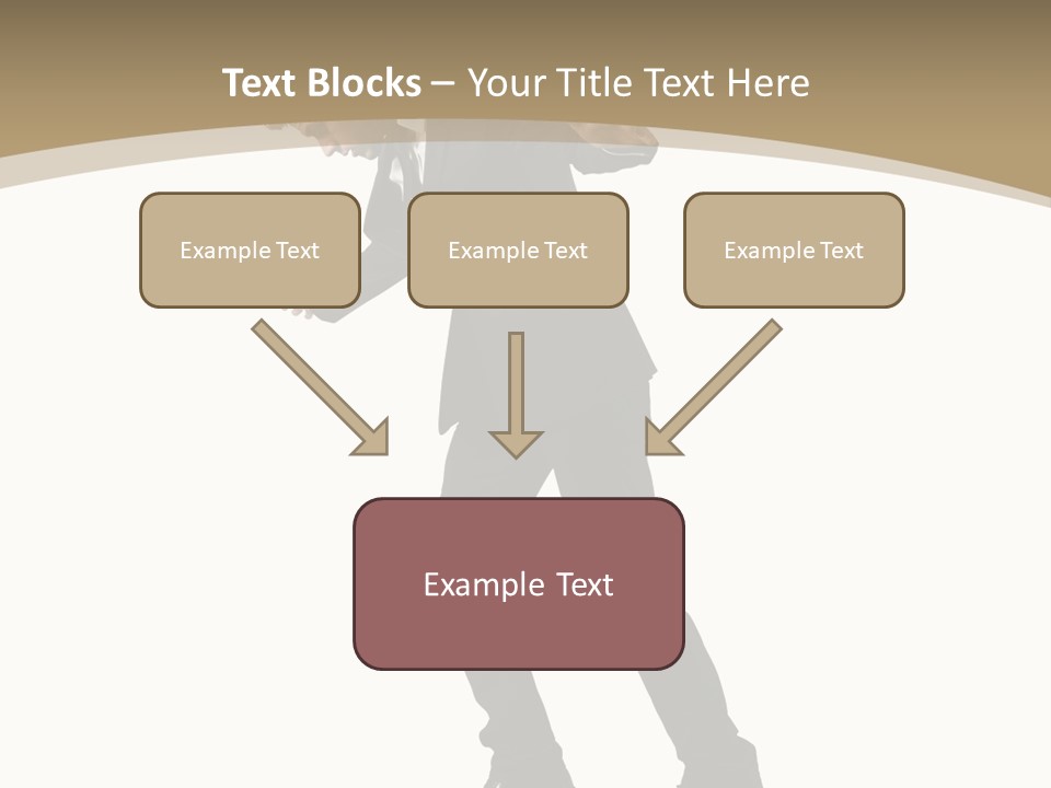 Outdoor Businessman Dangerous PowerPoint Template