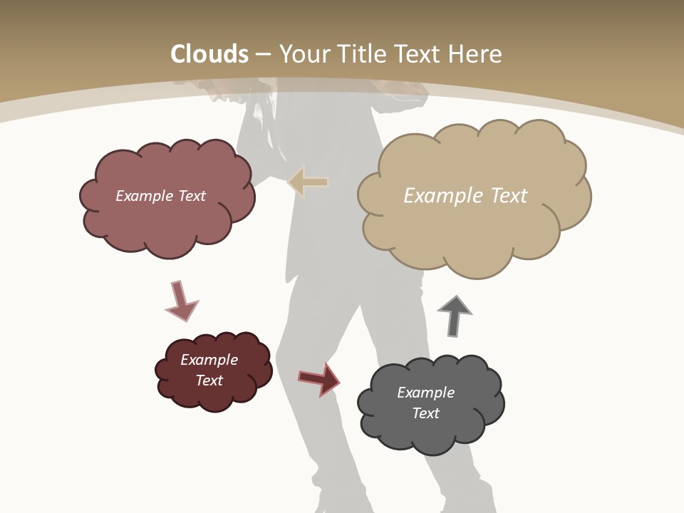 Outdoor Businessman Dangerous PowerPoint Template