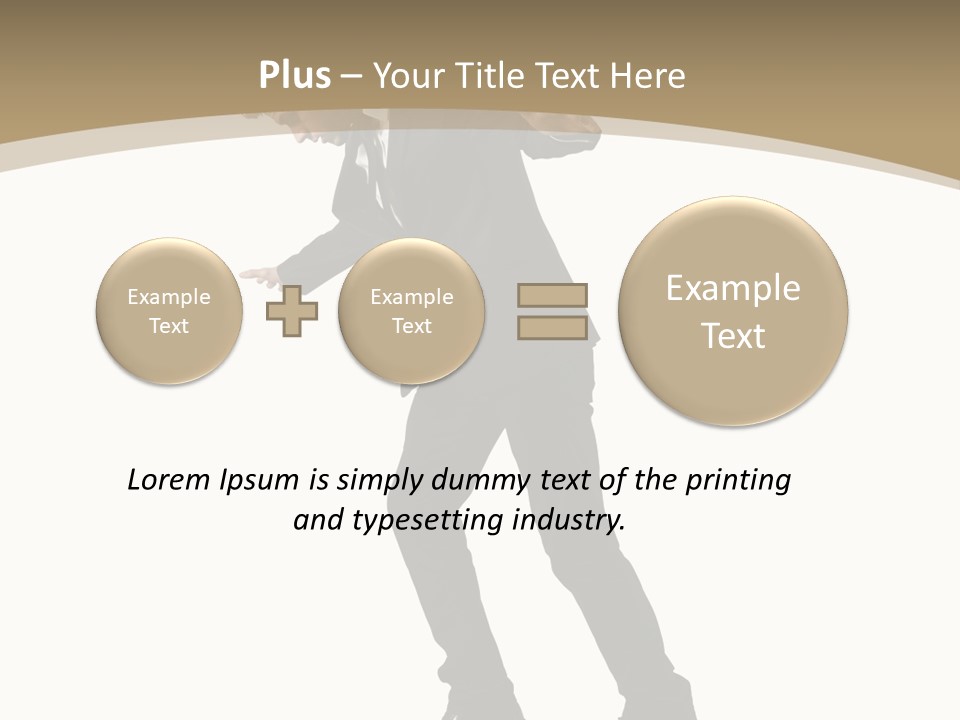 Outdoor Businessman Dangerous PowerPoint Template