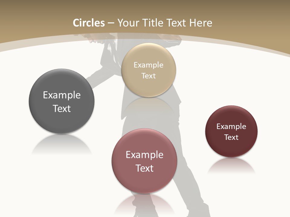 Outdoor Businessman Dangerous PowerPoint Template