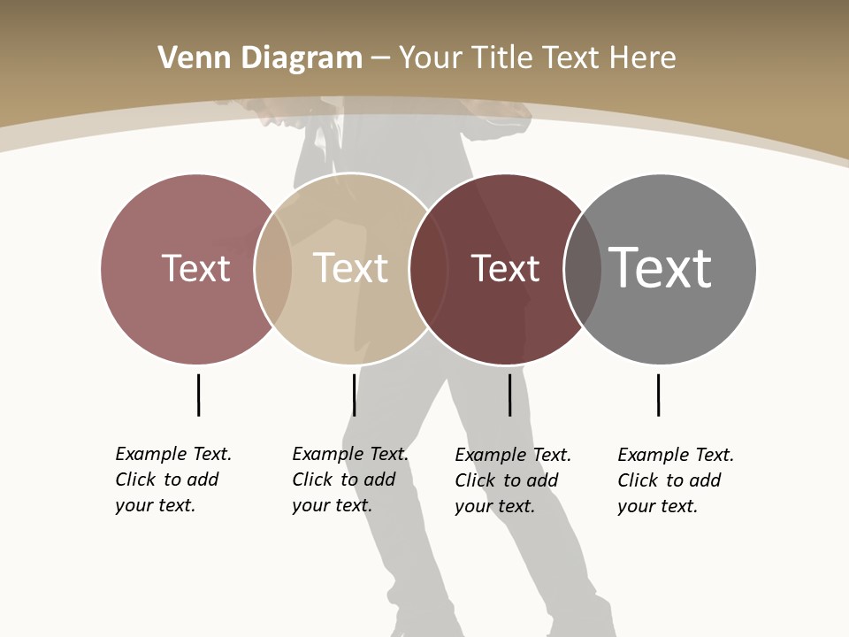 Outdoor Businessman Dangerous PowerPoint Template