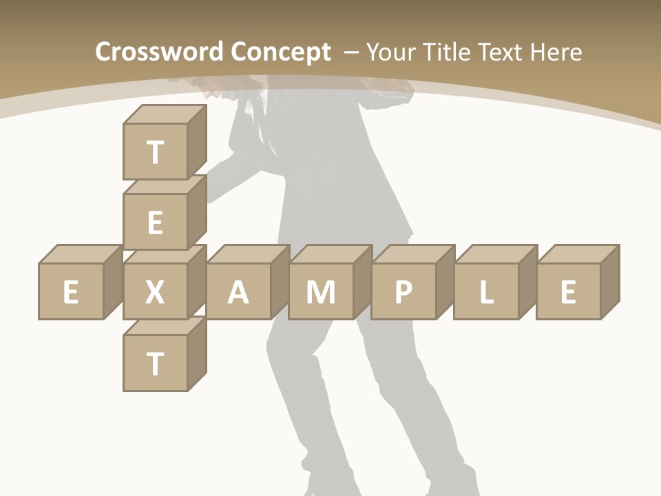 Outdoor Businessman Dangerous PowerPoint Template