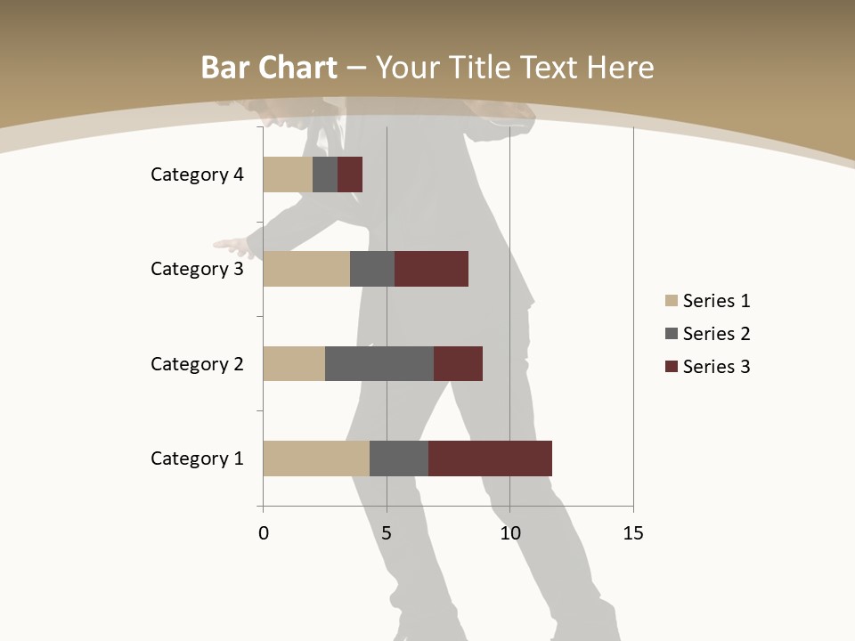 Outdoor Businessman Dangerous PowerPoint Template