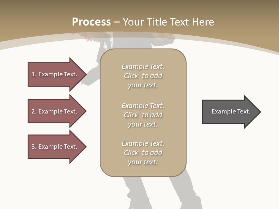 Outdoor Businessman Dangerous PowerPoint Template