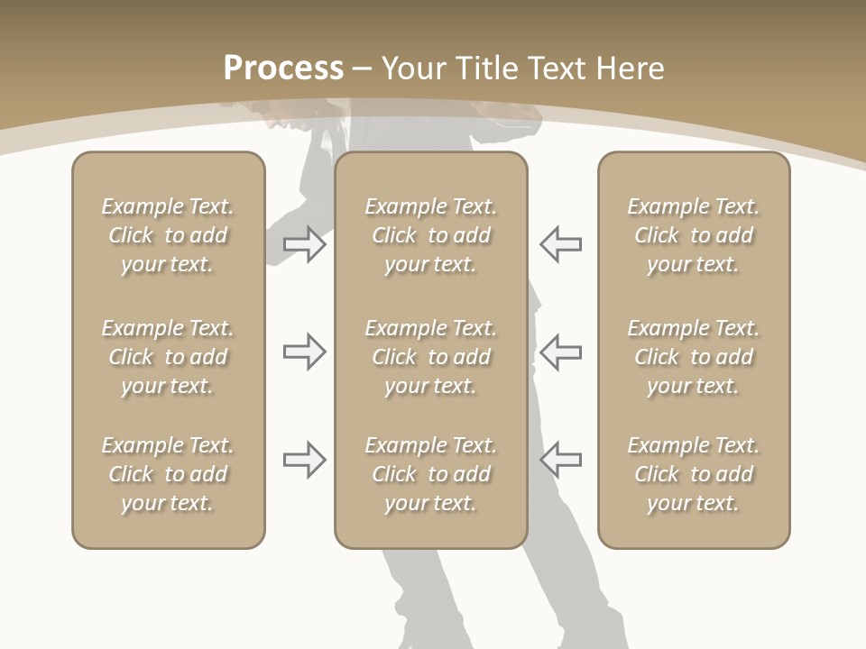 Outdoor Businessman Dangerous PowerPoint Template
