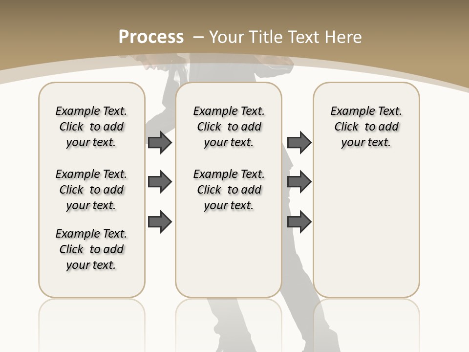 Outdoor Businessman Dangerous PowerPoint Template