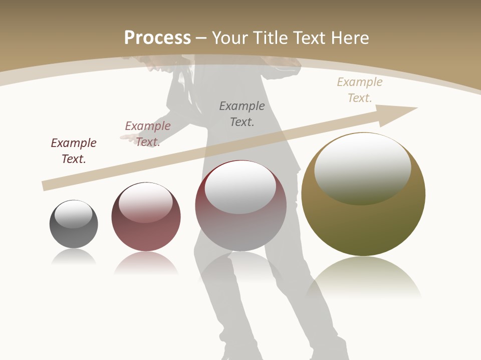 Outdoor Businessman Dangerous PowerPoint Template