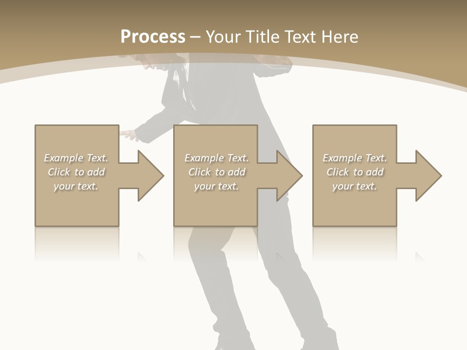 Outdoor Businessman Dangerous PowerPoint Template