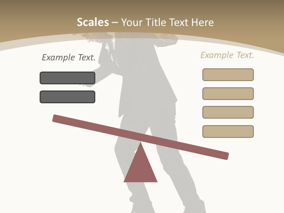 Outdoor Businessman Dangerous PowerPoint Template