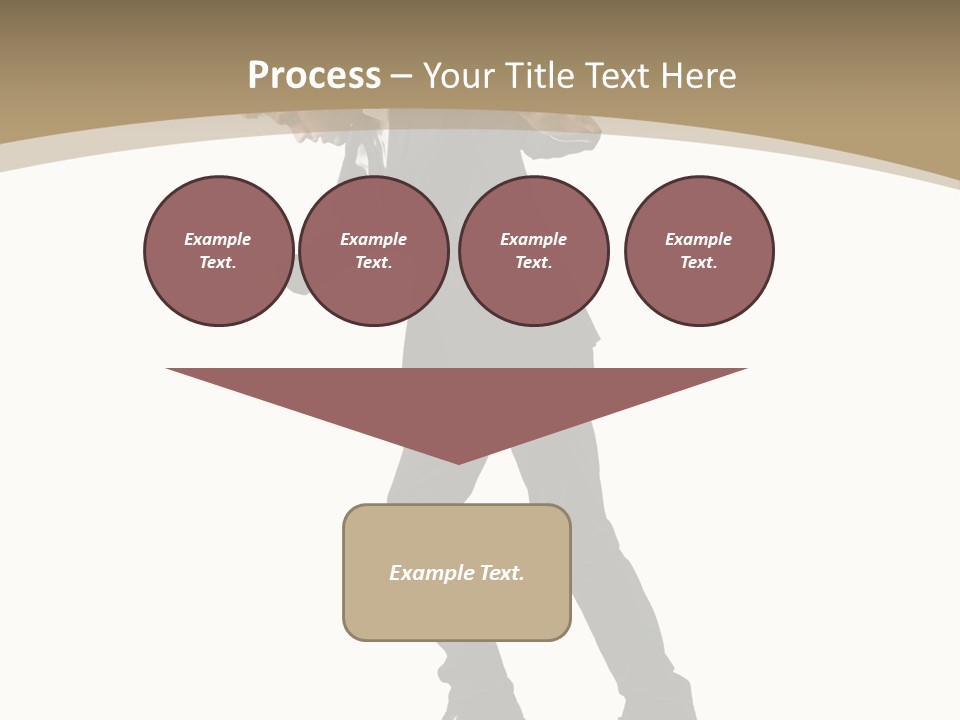 Outdoor Businessman Dangerous PowerPoint Template