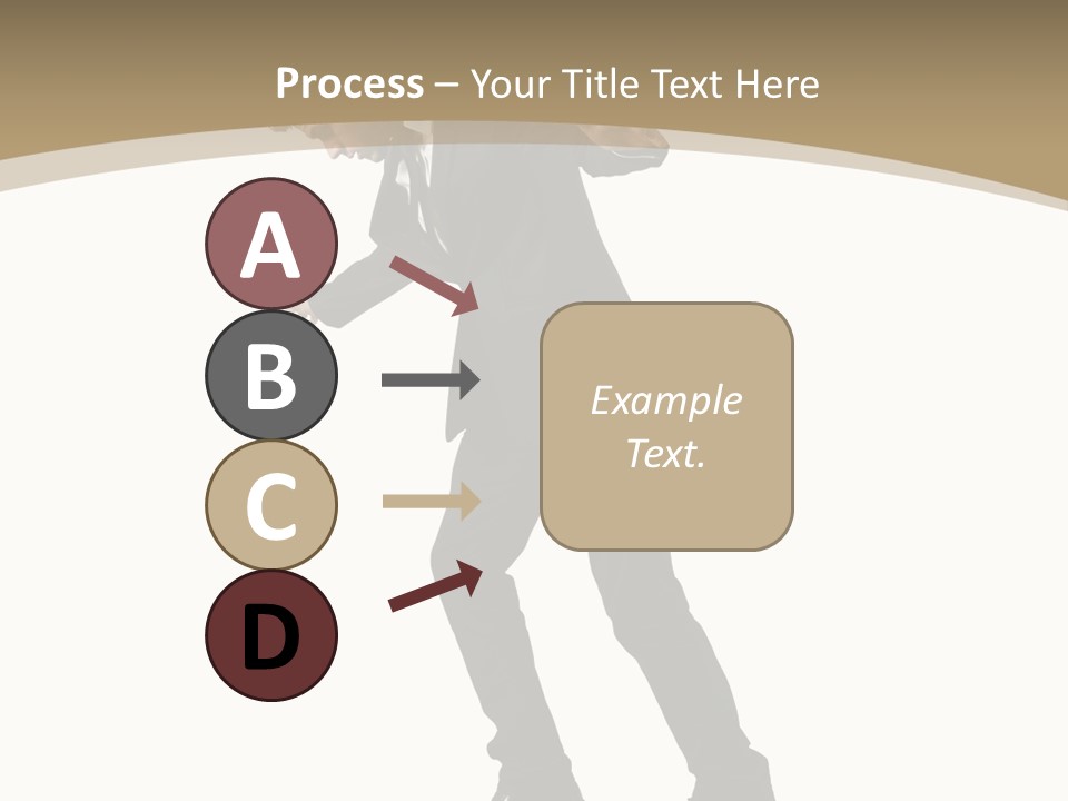 Outdoor Businessman Dangerous PowerPoint Template