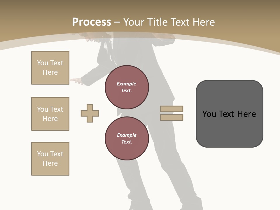 Outdoor Businessman Dangerous PowerPoint Template