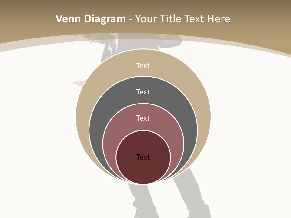 Outdoor Businessman Dangerous PowerPoint Template