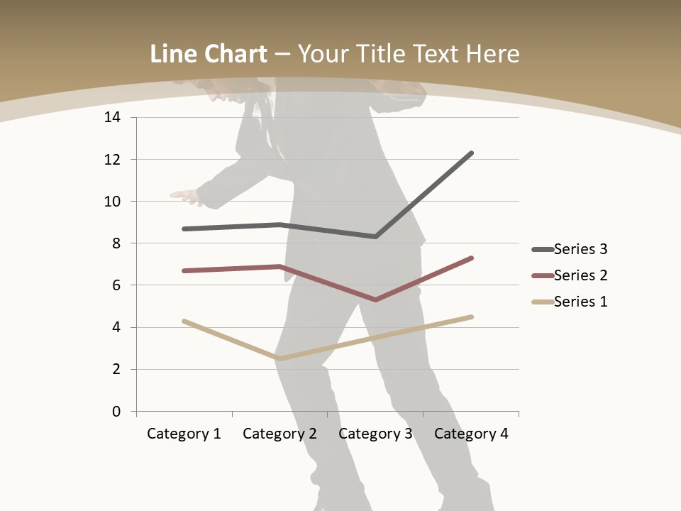 Outdoor Businessman Dangerous PowerPoint Template