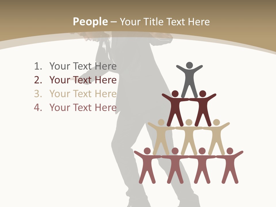 Outdoor Businessman Dangerous PowerPoint Template