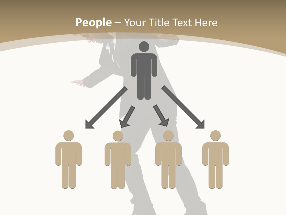 Outdoor Businessman Dangerous PowerPoint Template