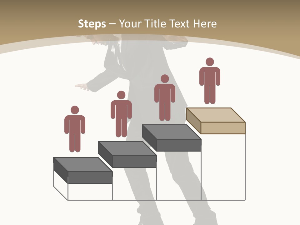 Outdoor Businessman Dangerous PowerPoint Template