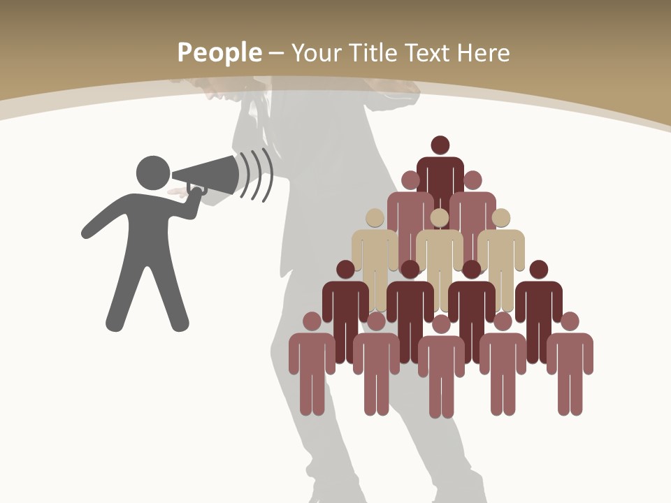 Outdoor Businessman Dangerous PowerPoint Template