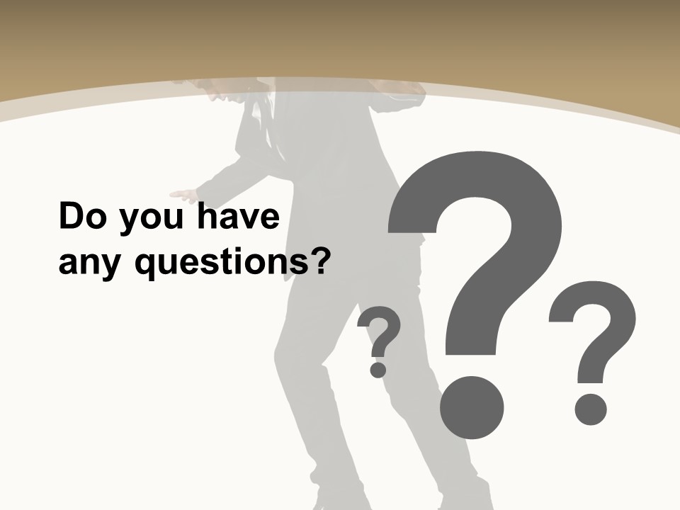 Outdoor Businessman Dangerous PowerPoint Template